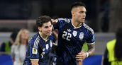Julián y Lautaro compartirán el ataque.
