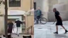 El agresor sería de origen francés. El agresor sería de origen francés.