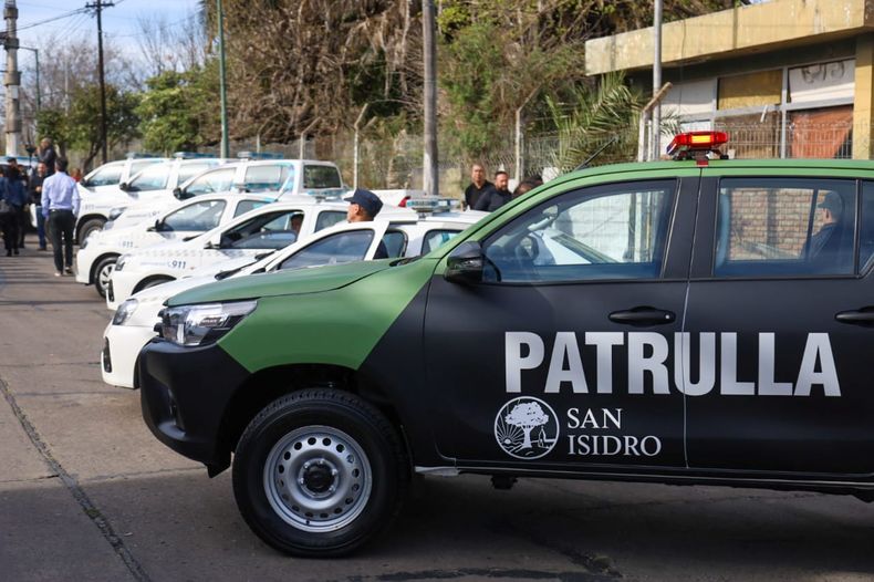 San Isidro anunció la incorporación de 16 nuevos patrulleros.