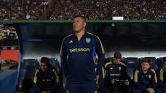 Jorge Almirón en Boca. Jorge Almirón en Boca.