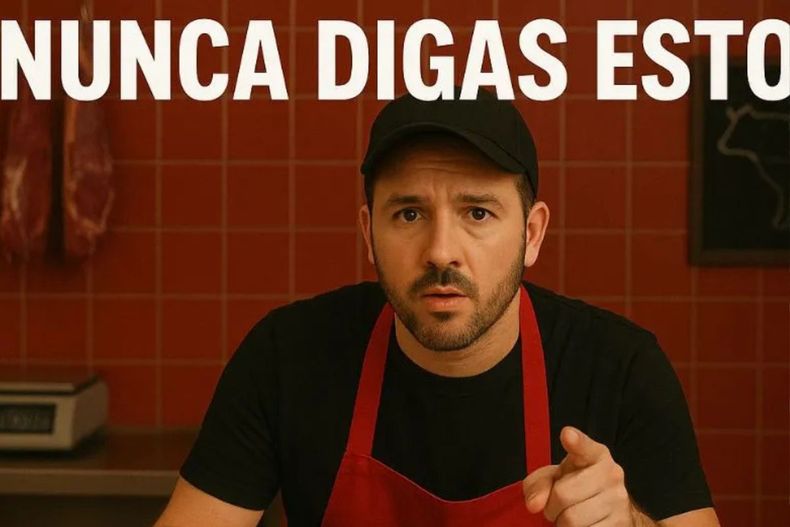 Marito Laurens explica qué debes evitar decir si vas a comprar carne.