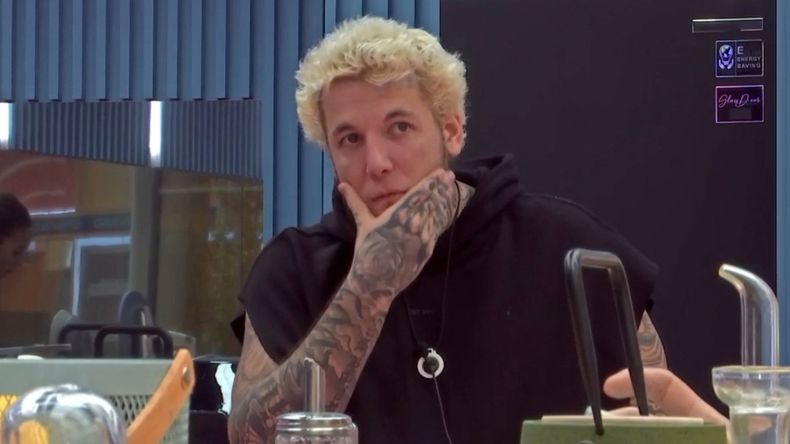 El mal momento de Alex Caniggia en Gran Hermano VIP.