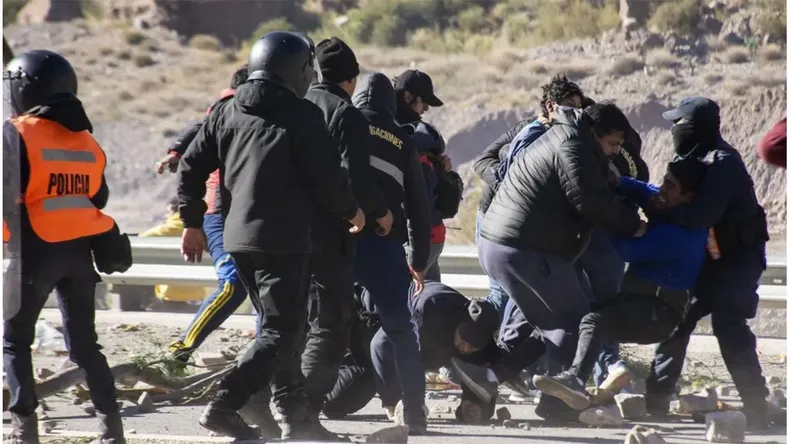 ATE aunció un paro por la represión en Jujuy.