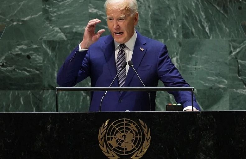 Biden instó a la ONU que contribuya a terminar la agresión descarnada de Rusia a Ucrania.