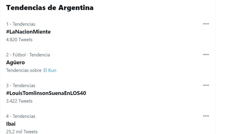{altText(<p>#LaNaciónMiente se convirtió en tendencia número 1.</p>,#LaNaciónMiente se convirtió en tendencia en Twitter)}