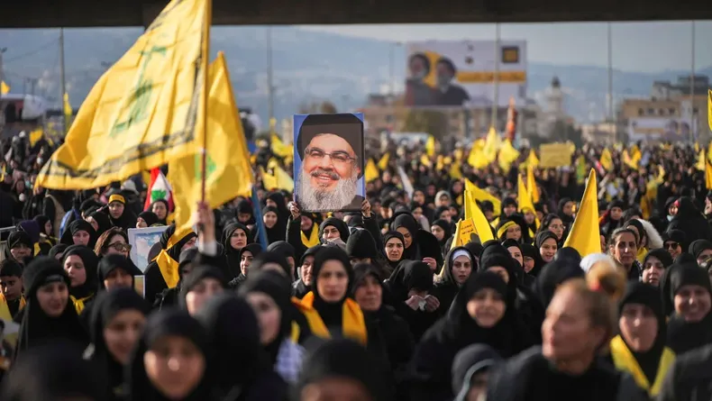 Líbano: multitudinario funeral de Hassan Nasrallah, líder de Hezbolá