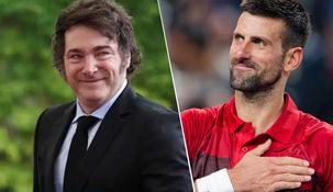 Javier Milei recibirá a Djokovic en la Quinta de Olivos