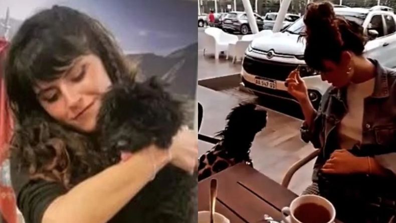 El tierno video de Valentina Ginocchio de Gran Hermano con Morita.
