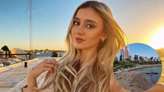 Fanática del deporte y de la playa, nuevamente marcó tendencia. Fanática del deporte y de la playa, nuevamente marcó tendencia.