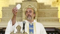 El cura villero Lorenzo De Vedia.