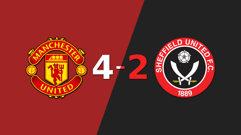 Bruno Fernandes ayudó con doblete a Manchester United en victoria frente a Sheffield United