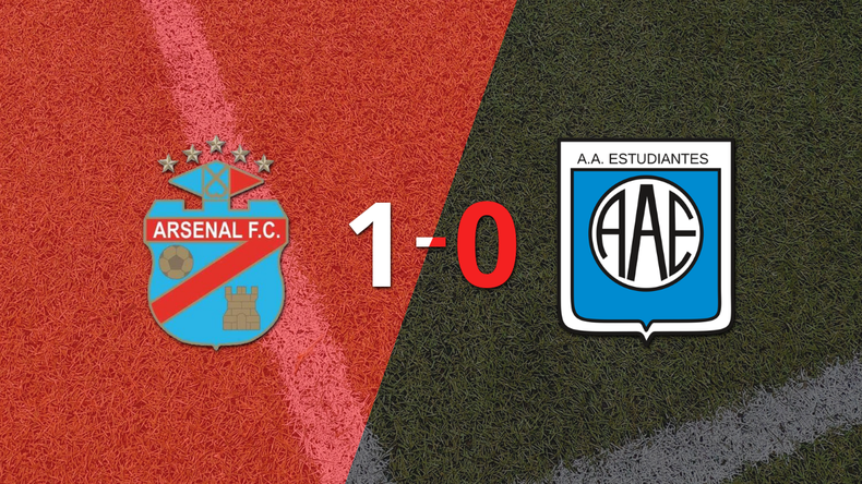 Arsenal clasifica a Dieciseisavos al vencer a Estudiantes (RC)