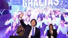 Javier Milei habló tras el triunfo en las legislativas. Javier Milei habló tras el triunfo en las legislativas.