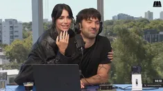 Lali Espósito y Pedro Rosemblat. Lali Espósito y Pedro Rosemblat.