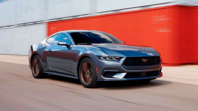 Nueva parrilla y paragolpes para el Mustang.
