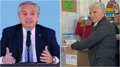 El mandatario felicitó a Poggi.