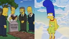 Los Simpson tomó por sorpresa a los fanáticos tras matar a Marge en el final. Los Simpson tomó por sorpresa a los fanáticos tras matar a Marge en el final.