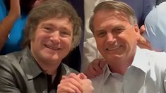 Javier Milei y Jair Bolsonaro. Javier Milei y Jair Bolsonaro.