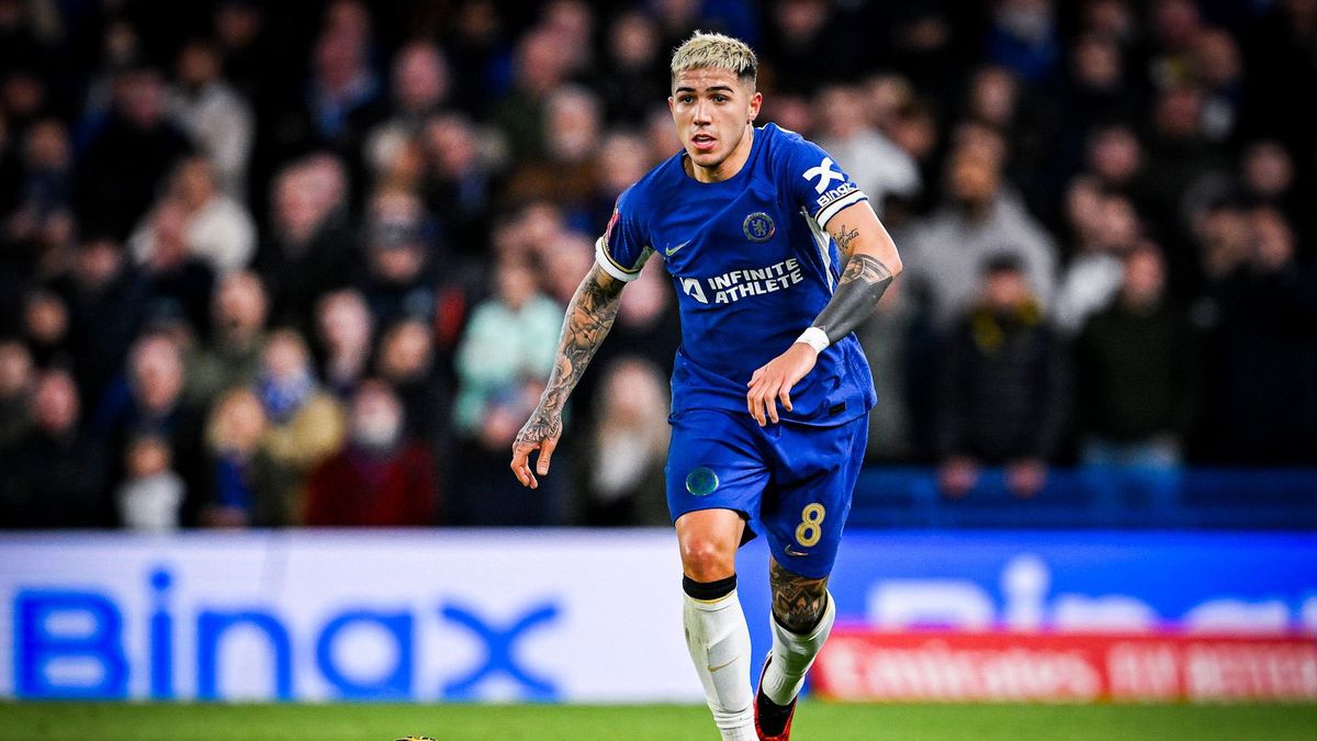 Enzo Fernández scores in Chelsea’s 4-0 FA Cup victory over Preston North End