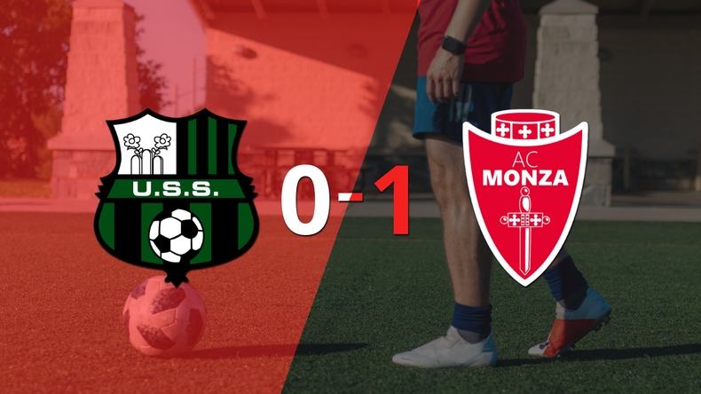 A Monza no le sobró nada, pero venció a Sassuolo en su casa por 1 a 0