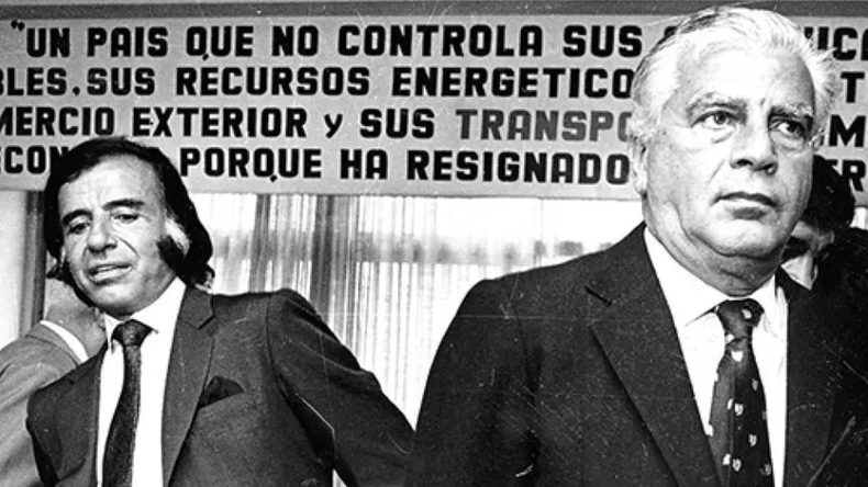 Menem y Cafiero