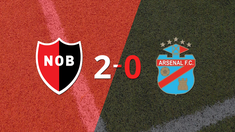 newell`s supero a arsenal con dos tantos de ramiro sordo