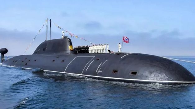 El submarino Belgorod, que transporta al misil Poseidón.