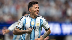 Enzo Fernández convirtió el tercer gol de Argentina contra Egipto. Enzo Fernández convirtió el tercer gol de Argentina contra Egipto.