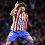 Julián Álvarez anotó un gol para Atlético de Madrid contra Inter. Julián Álvarez anotó un gol para Atlético de Madrid contra Inter.