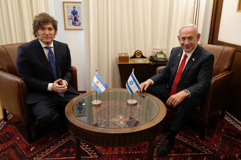 Javier Milei se reunirá con Netanyahu en Washington en medio de la guerra en Gaza y las denuncias internacionales