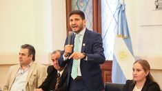 El gobernador de Santa Fe, Maximiliano Pullaro.