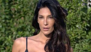 El look de la modelo que causó furor en redes. El look de la modelo que causó furor en redes.