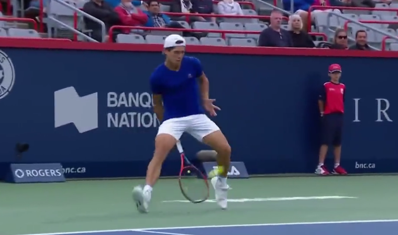 Sebastián Báez sorprendió a todos en el Masters 1000 de Canadá.