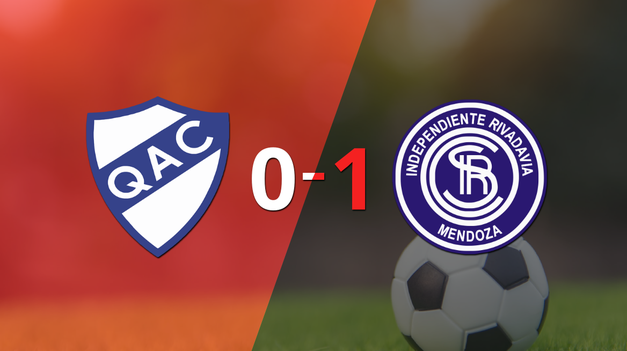 quilmes cayo en casa frente a independiente mdz. 1-0