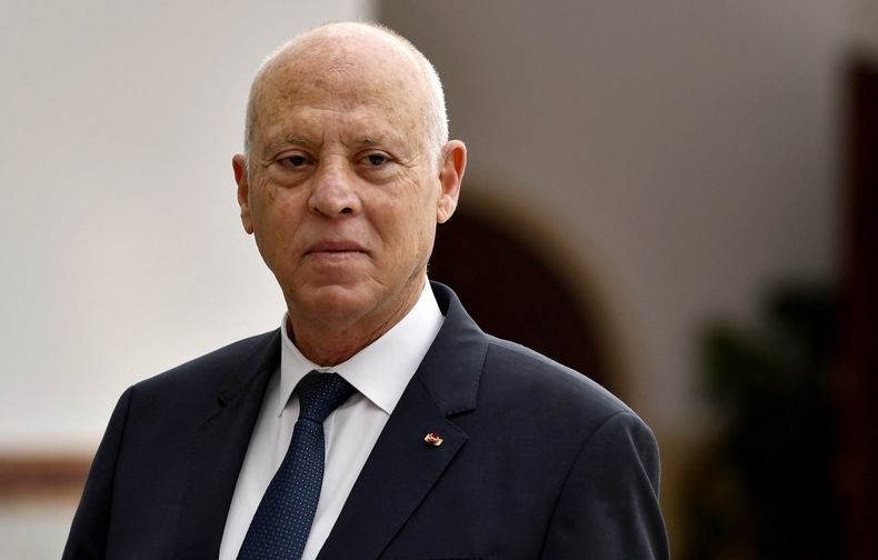 Kais Saied, presidente de Túnez.