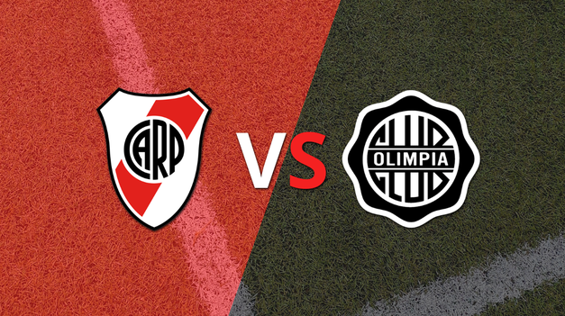 Pitazo inicial para el duelo entre River Plate y Olimpia