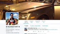 La cuenta de Twitter de Ricardo Fort sigue vigente La cuenta de Twitter de Ricardo Fort sigue vigente