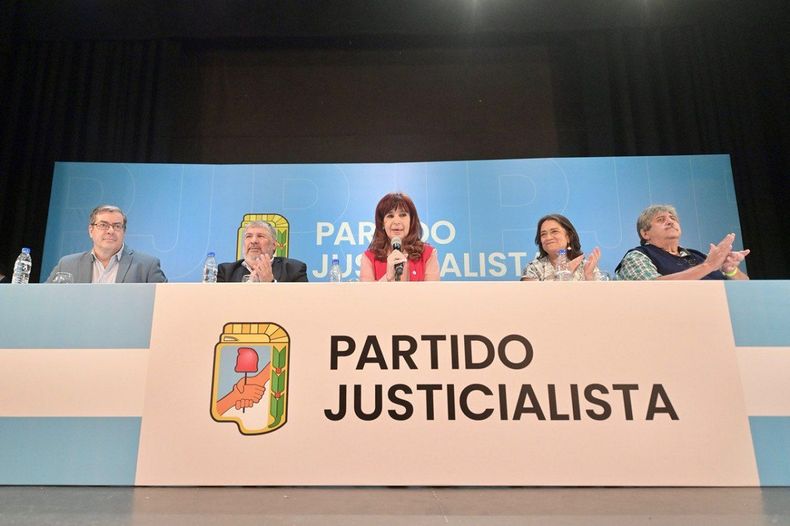 Cristina Kirchner encabezó el acto.