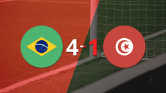 brasil vencio 4-1 a tunez y clasifico a cuartos de final brasil vencio 4-1 a tunez y clasifico a cuartos de final