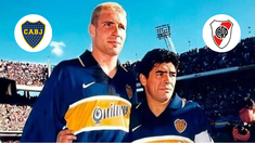 Maradona fue quien convenció a Palermo de firmar para Boca y no River. Maradona fue quien convenció a Palermo de firmar para Boca y no River.