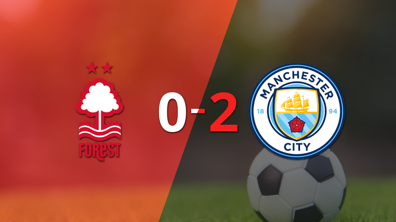Manchester City demuestra su superioridad ante Nottingham Forest con un 2 a 0