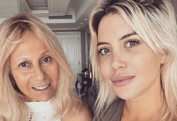 Ana Rosenfeld y Wanda Nara. Ana Rosenfeld y Wanda Nara.