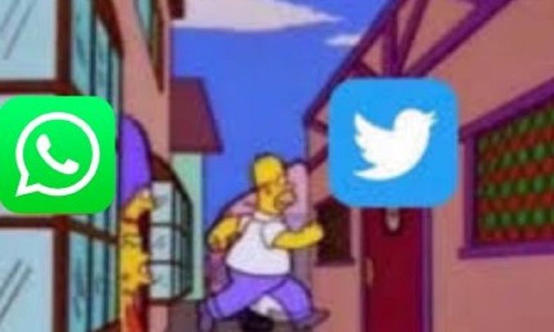 Los mejores memes por la caída de WhatsApp.
