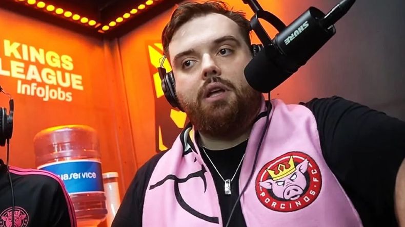 El día de furia de Ibai Llanos en la Kings League