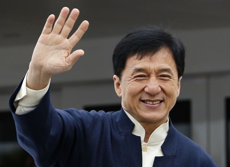 El famoso actor Jackie Chan