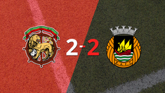 maritimo empato 2-2 en casa con rio ave
