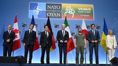 Zelenski agradeció el apoyo del G7 pero pidió que Ucrania entre a la OTAN. Zelenski agradeció el apoyo del G7 pero pidió que Ucrania entre a la OTAN.