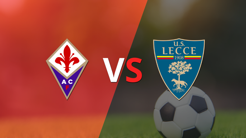 Muchos goles en el empate a 2 entre Fiorentina y Lecce
