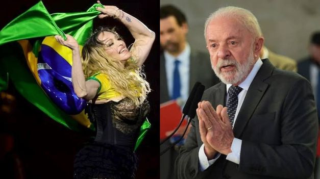 El apoyo de Madonna a Lula.