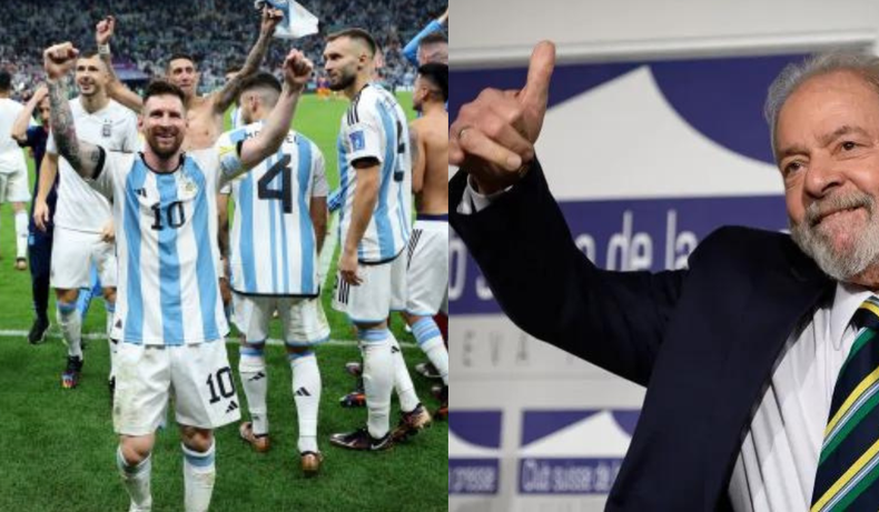 Lula sorprendió con una encuesta sobre el Mundial en su Tuiter: gran apoyo a Argentina.&nbsp;